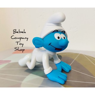 🎁加購價 14cm 比利時Peyo出品 動畫 the Smurfs 藍色小精靈 公仔 絕版玩具