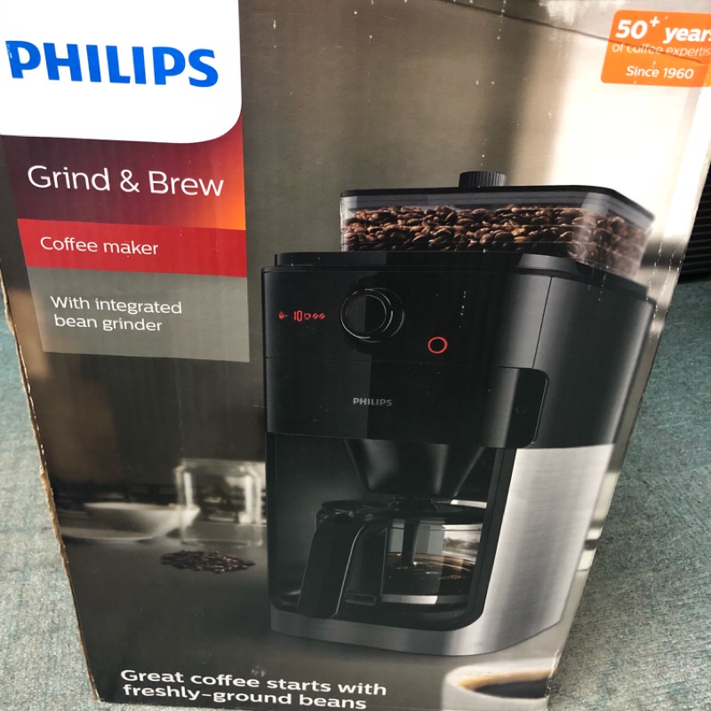 [全新] 飛利浦全自動研磨咖啡機HD7761