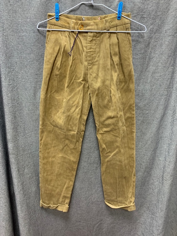 Burberry s 童 絨褲 英國製 新品