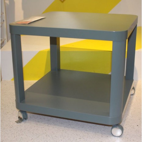 🇸🇪 瑞典【IKEA 宜家家居】TINGBY 藍色邊桌附輪腳 原價1495 特價499元