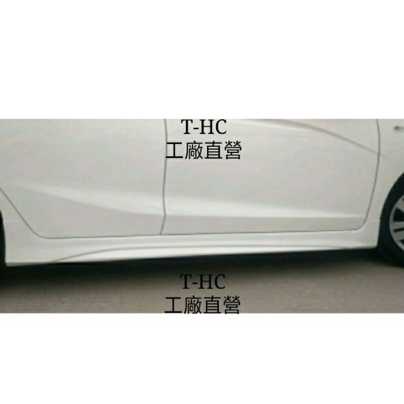 HONDA FIT 2014-16 "側裙無限M款" 塑膠PP射出成型 “空力套件