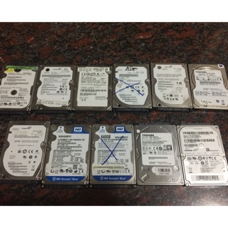 2.5寸報帳用硬碟 1T 750G 500G 320G 160G 120G 80G wd 希捷 日立下標前前先詢問
