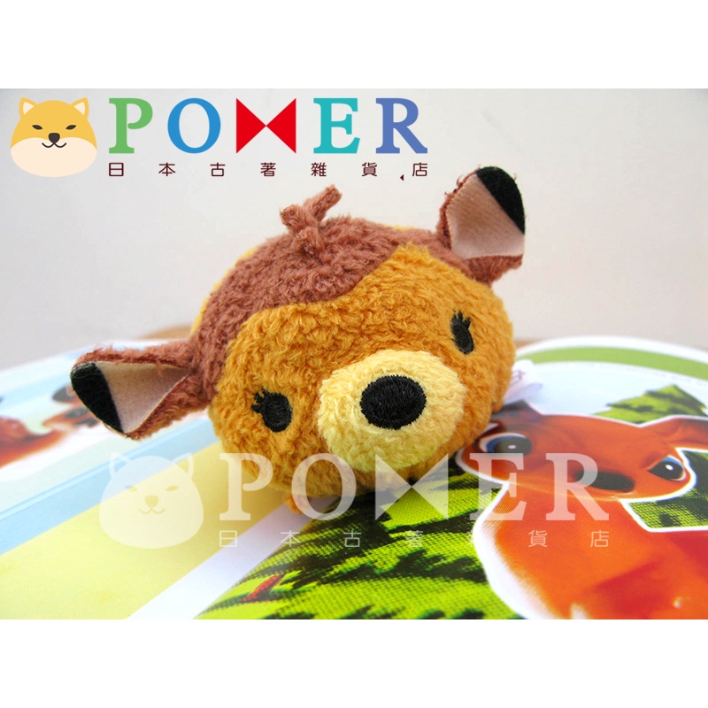 ☆POMER☆日本帶回 迪士尼 絕版正品 Bambi 小鹿斑比 Tsum Tsum 娃娃玩偶 禮物 收藏 聖誕節 疊疊樂