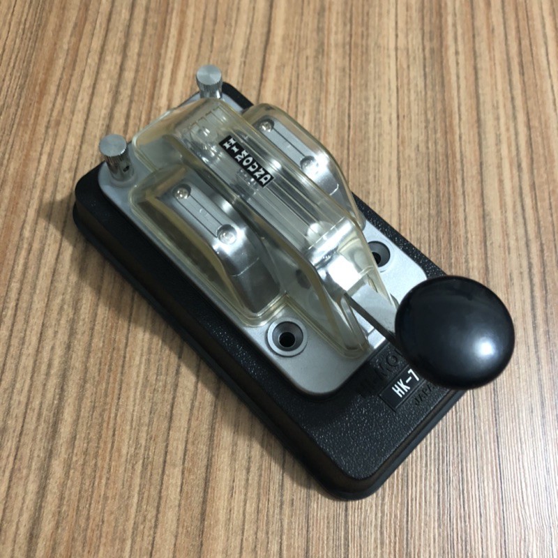 稀有 絕版 新古品HI-MOUND HK-704 日本製 摩斯密碼 電報 發送器 發信器 古董 CW直鍵電鍵