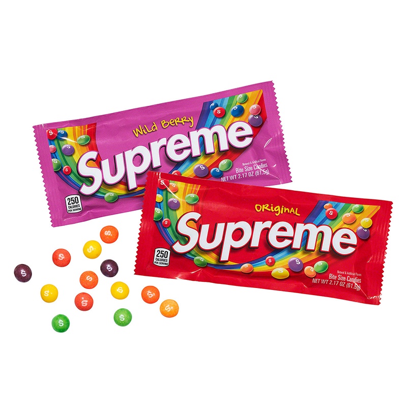 [FLOMMARKET] Supreme x Skittles 聯名彩虹糖