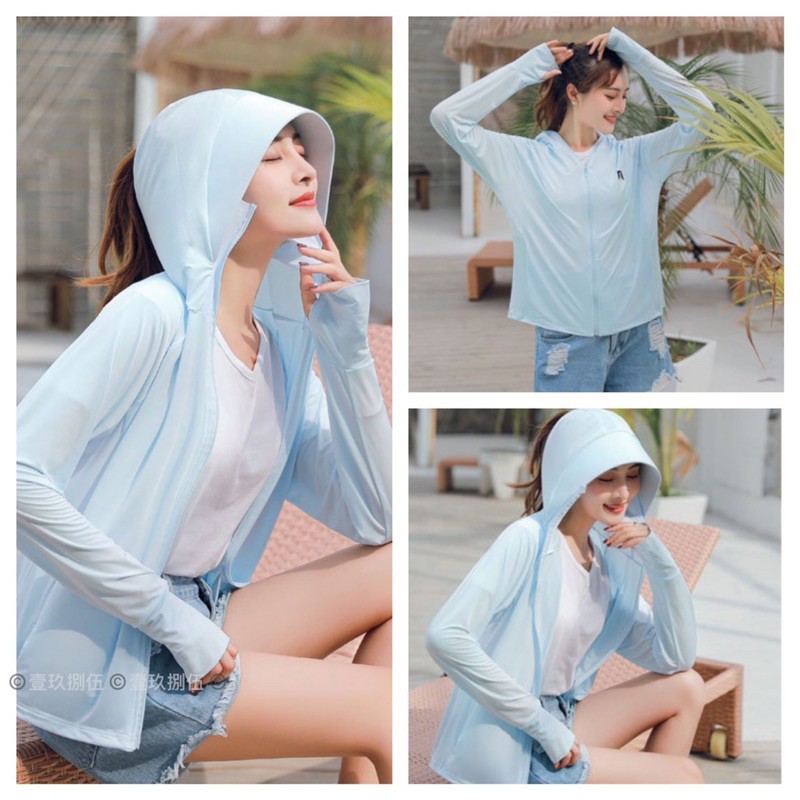 易購台灣快速出貨 日本aibitoo 防曬衣冰絲外套抗uv外套透氣涼感防曬防曬外套防紫外線 蝦皮購物