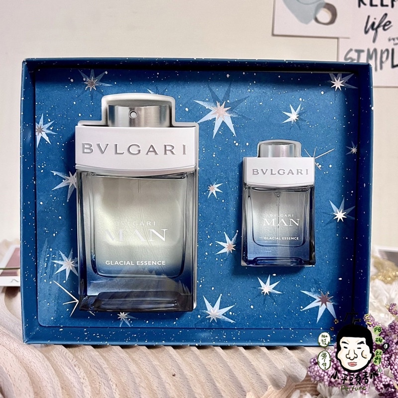 BVLGARI 寶格麗 極地冰峰男性淡香精禮盒 (淡香精100ml+鬍後乳100ml+手拿化妝盥洗包)