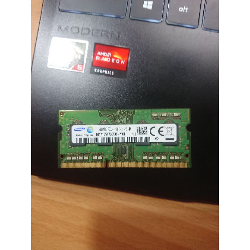 三星 DDR3 1333MHz 筆電型記憶體 4GB