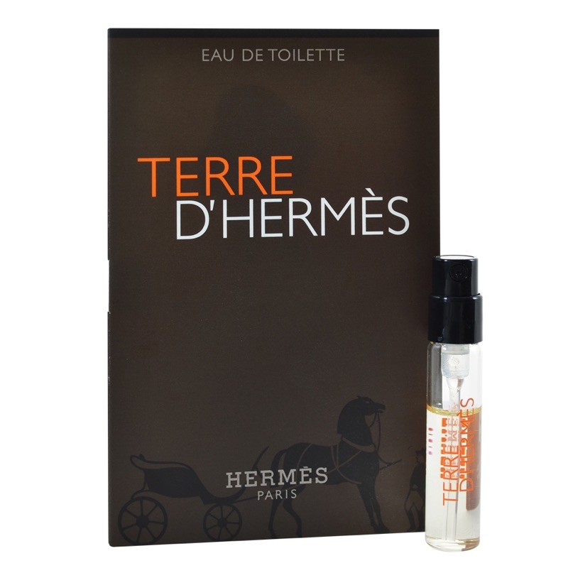 Hermes Terre D'Hermes 愛馬仕 大地 男性淡香水 🉐️2盒🉐️2ml噴式 (可噴試針管)