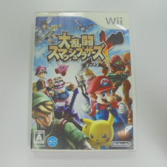 日文字幕特價中 Wii 任天堂明星大亂鬥 二手