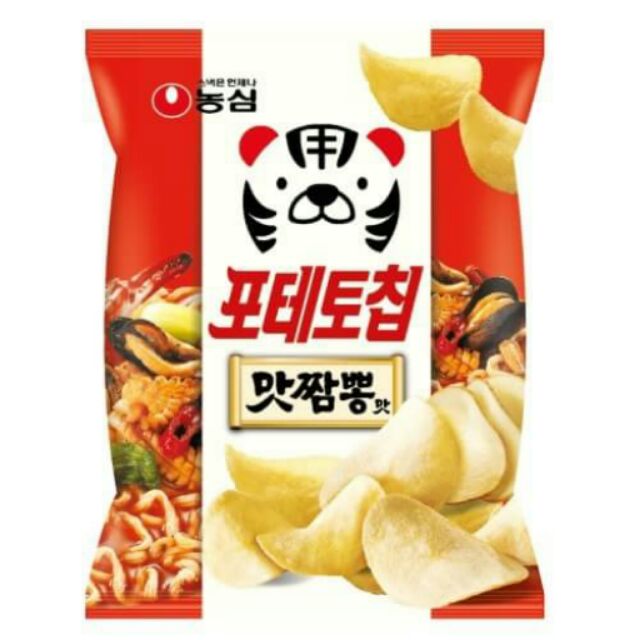 韓國~農心 炒碼麵/炸醬麵口味 洋芋片 60g