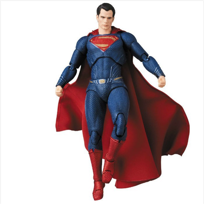 【多米諾】 正義聯盟DC MAFEX超人交換禮物必買!約7寸可動人偶模型 蝙蝠俠 神力女超人