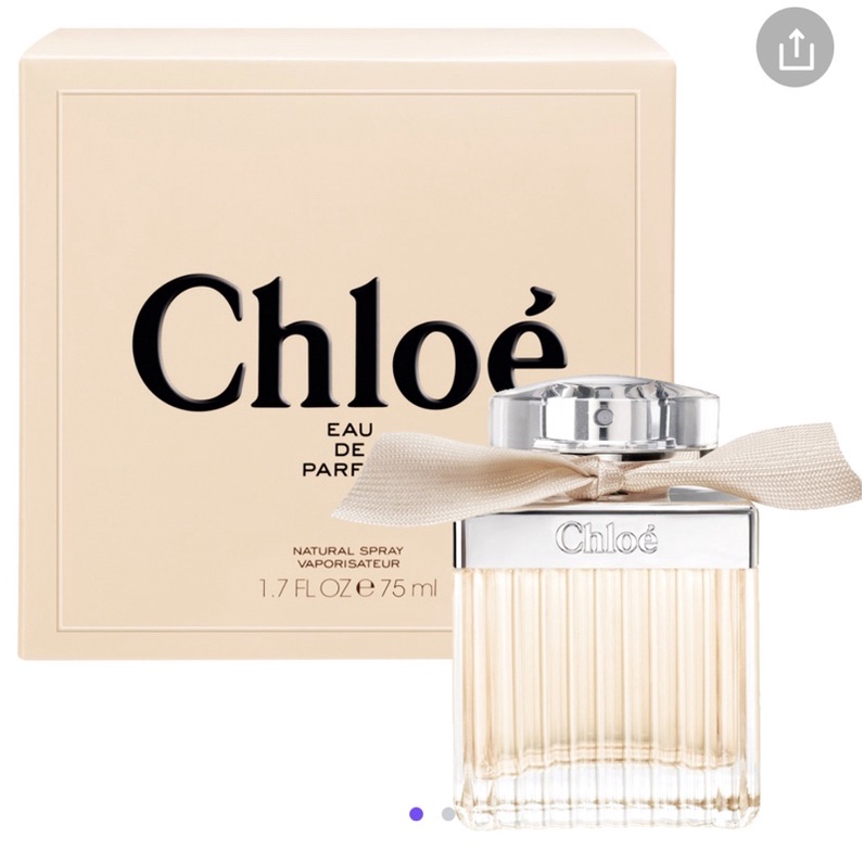 Chloe克羅埃 同名女性淡香精75ml 二手 9成新