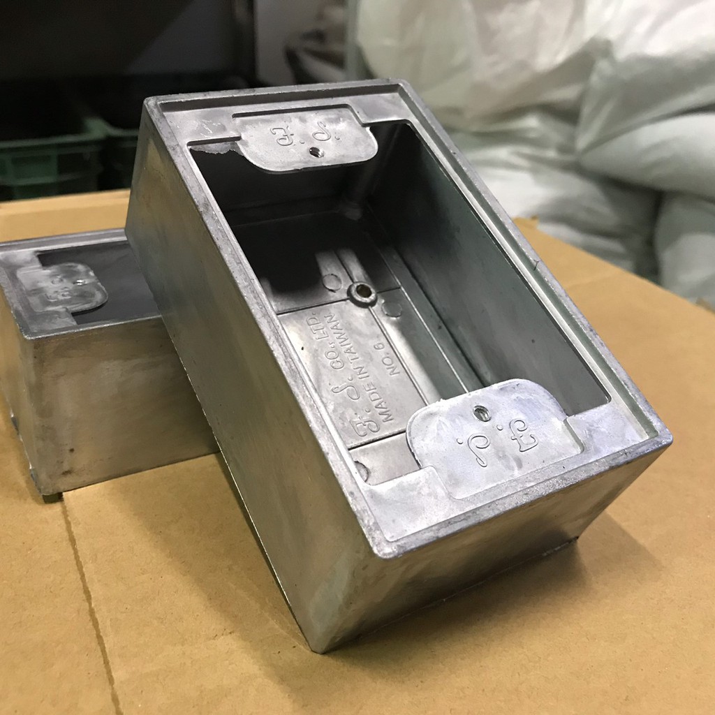 鋁製明盒 一聯 二聯 1P/2P 鋁盒 鋁明盒
