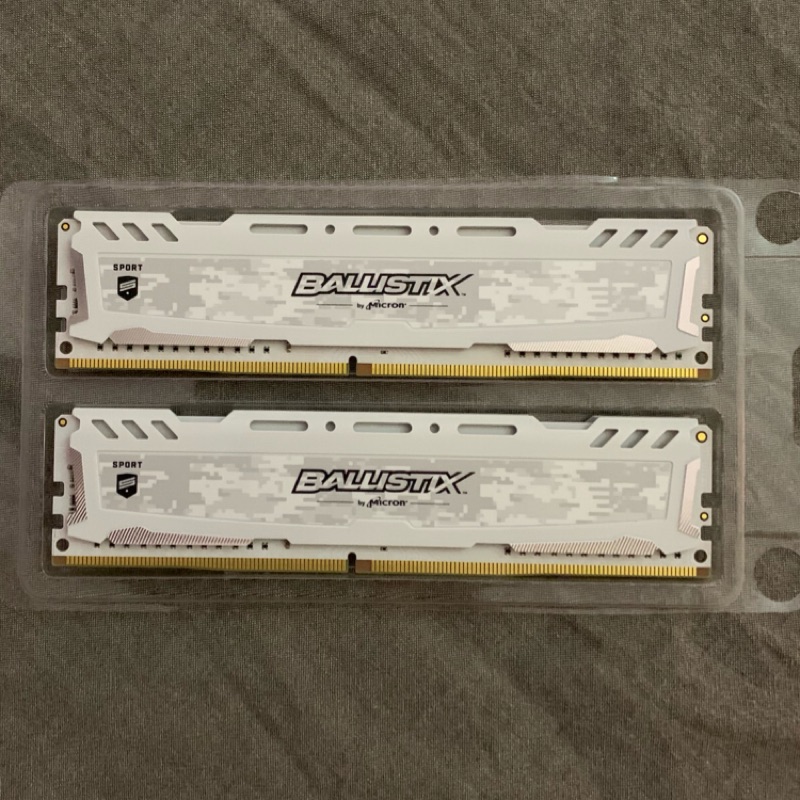 Micron 美光 Ballistix Sport LT 競技版 DDR4-3200 8G*2 雙通道