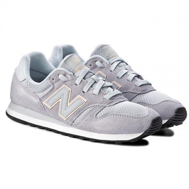 NEW BALANCE 373 WL373GRY 灰色灰藍麂皮復古慢跑經典女鞋| 蝦皮購物