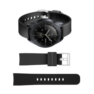 【直紋腕帶】三星 Galaxy Watch5 44mm R910 R915 錶帶寬度20mm 運動手錶矽膠 錶帶