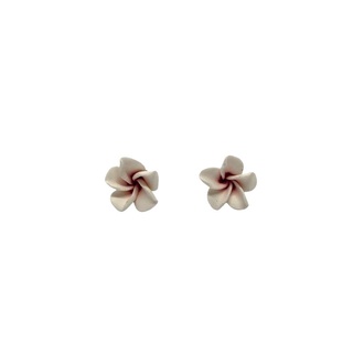 Fimo Plumeria Earring 雞蛋花耳環 (軟陶) 夏威夷進口 全新