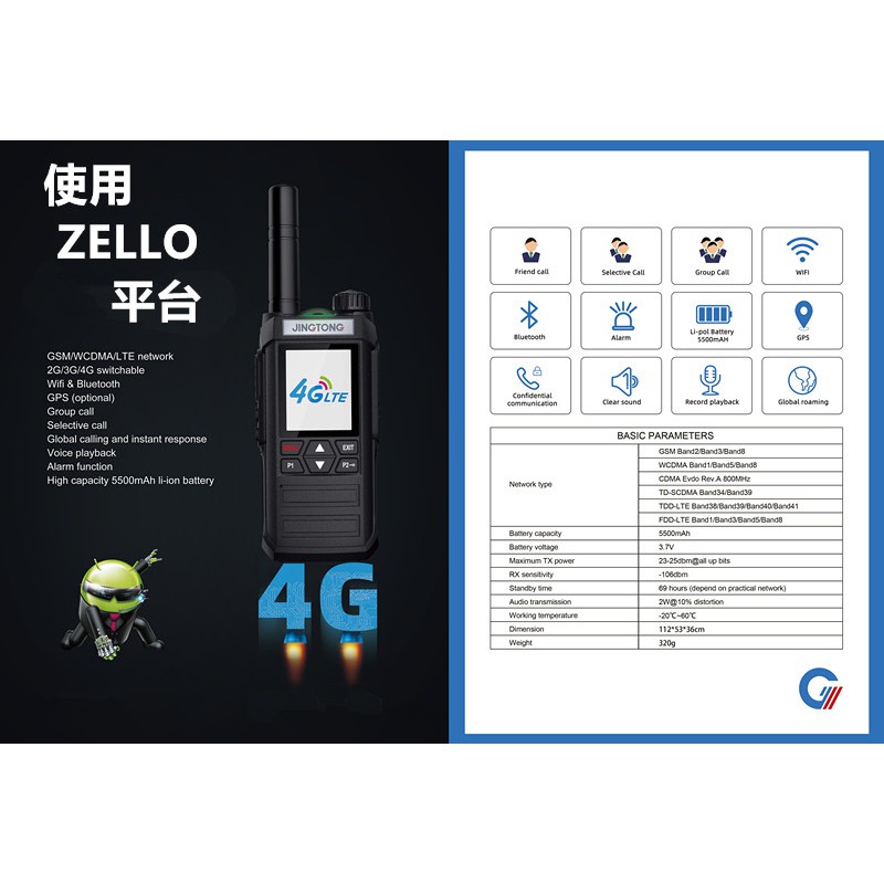 Zello網路對講機&lt;新上市&gt;平價,好用,全球收發話SIM卡WIFI雙收訊,數位單呼,群呼,地下室有WIFI也可以通話ㄡ