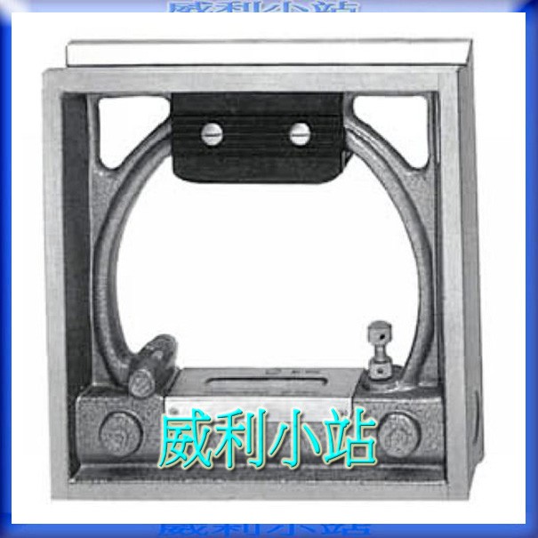 【威利小站】日本 FSK S-100 100mm/0.02mm 角型水平儀 精密角型水平儀 水平尺