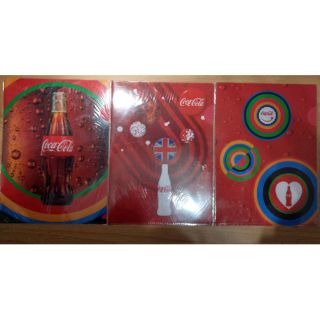 可口可樂限量A5資料夾 經典曲線 復刻英國 清涼暢快