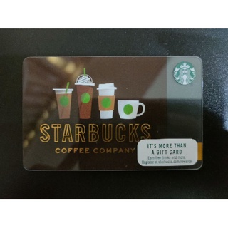 美國 Starbucks 星巴克 隨行卡 各式咖啡杯
