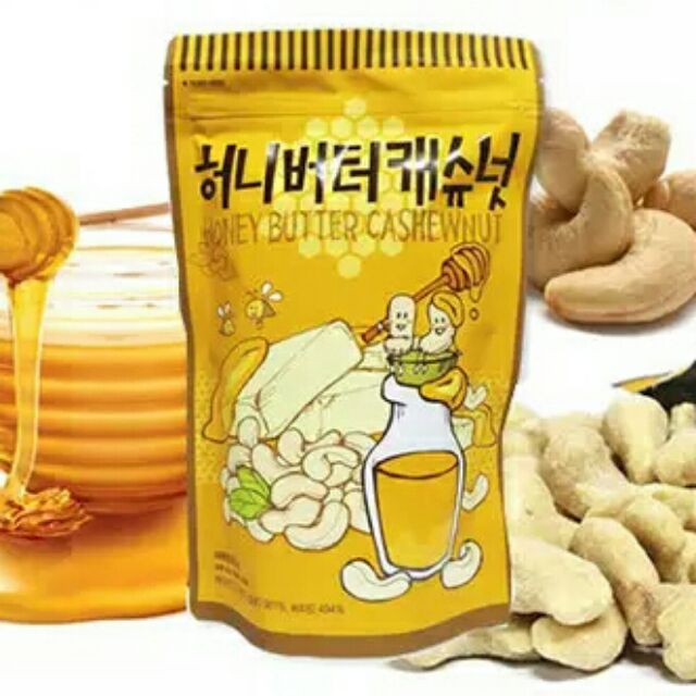 現貨韓國蜂蜜奶油腰果210克