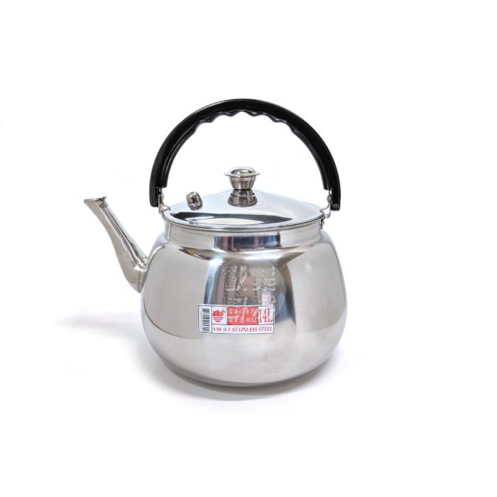 [附發票]新賓士 新型笛音茶壺18-8 開水壺 #304不銹鋼 大容量 14L