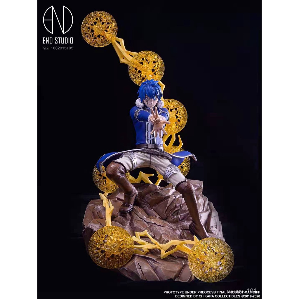 十月動漫 END 魔法陣系列 傑拉爾 妖精的尾巴 gk雕像手辦模型