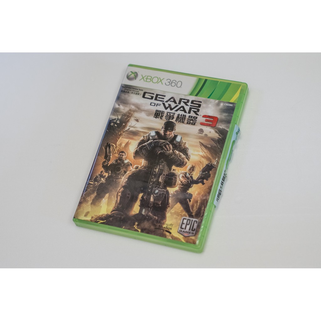 二手美品 XBOX360 戰爭機器 3 Gears of War 3