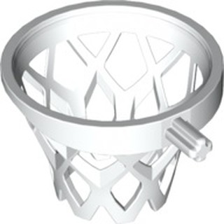 磚家 LEGO 樂高 白色 Basketball Net with Axle 籃球網 籃球框 籃框 鐵網 11641