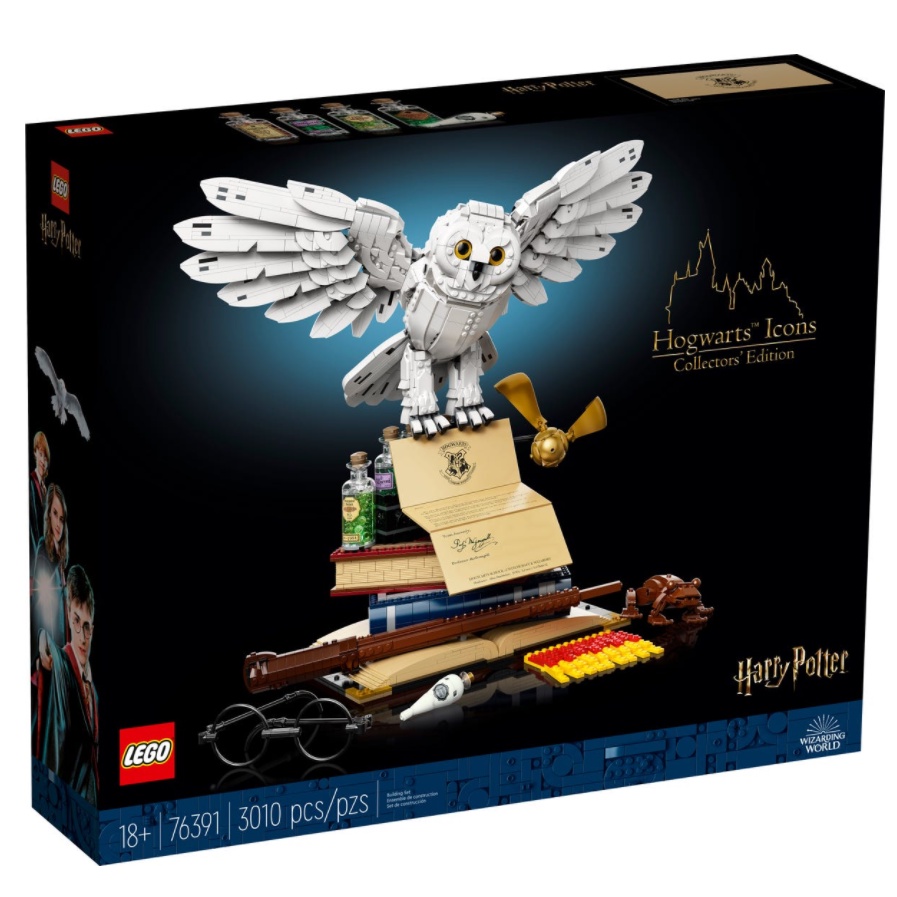 &lt;屏東自遊玩&gt; 樂高 LEGO 76391 哈利波特系列 霍格華茲象徵 - 典藏版 現貨