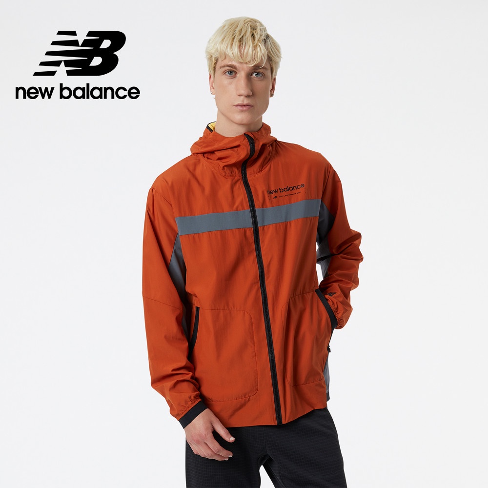 【New Balance】 NB DRY風衣外套_男性_橘色_MJ21044ROX