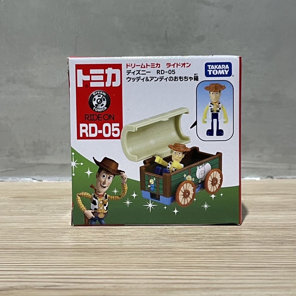 (bear)日本正版現貨 限時特價 Tomica 多美 迪士尼 RD-05 胡迪玩具箱 玩具總動員 RD05 胡迪