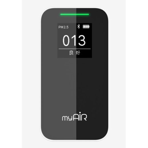 MYAIR全球第一台可攜帶式PM2.5偵測器myair 直購價$1290 免運 myAir PM2.5偵測器 現貨供應