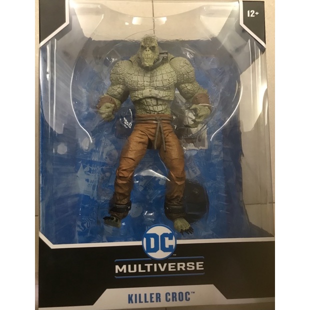 ｛克拉克玩具｝特價 麥法蘭 Megafig 10吋 DC MULTIVERSE 蝙蝠俠 阿卡漢瘋人院 殺手鱷 可動
