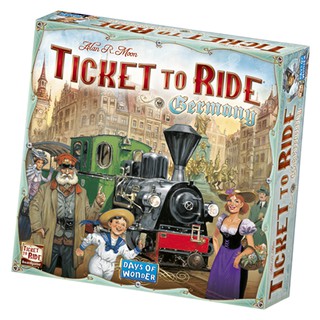 【免費送牌套】鐵道任務 德國 Ticket to Ride Germany 英文版 正版桌遊 含稅附發票 實體店面