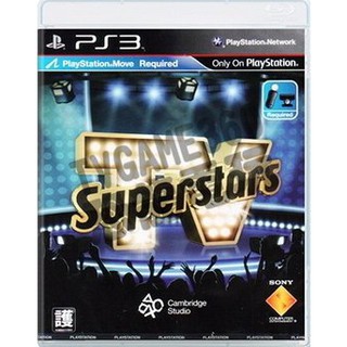 PS3 遊戲 全新未拆封 電視超級冠軍 TV Superstars 中英文版 需搭配move