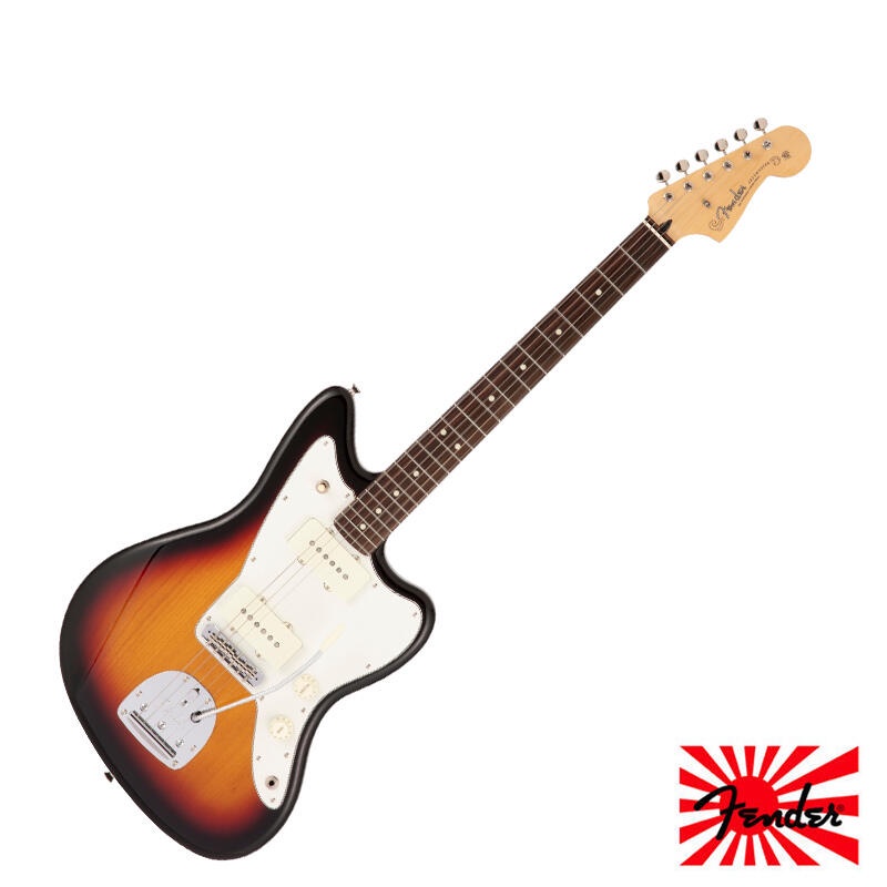Fender Japan Hybrid II Jazzmaster 電吉他 經典三色漸層【又昇樂器.音響】