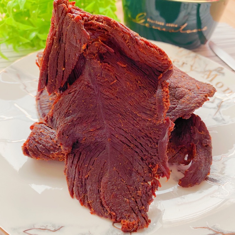 牛肉乾［原味/辣味］ 200克 / 包【台北譽展蜜餞行】