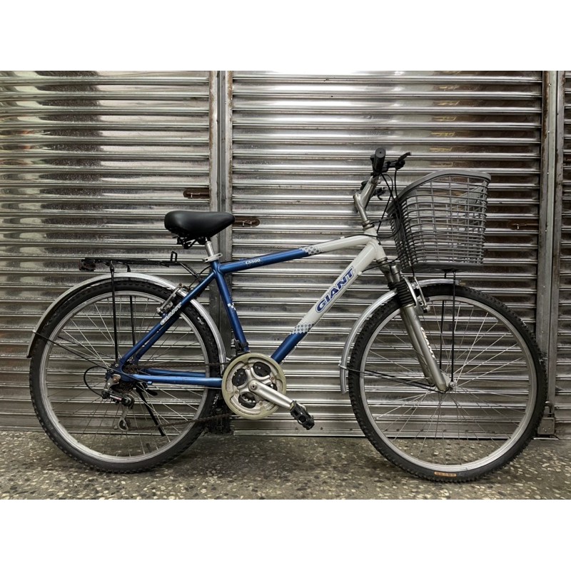 【台北二手腳踏車買賣】中古捷安特變速腳踏車 GIANT CS800 SHIMANO 18段變速 "鋁合金材質
