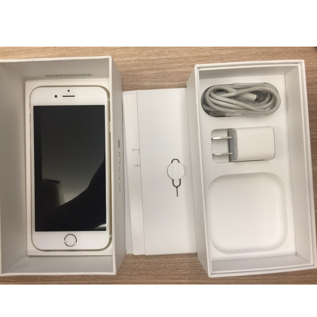 預約中 女用機 中古 IPHONE6  金 64G 品相佳 IP6 送日本原裝正版拉拉熊手機套