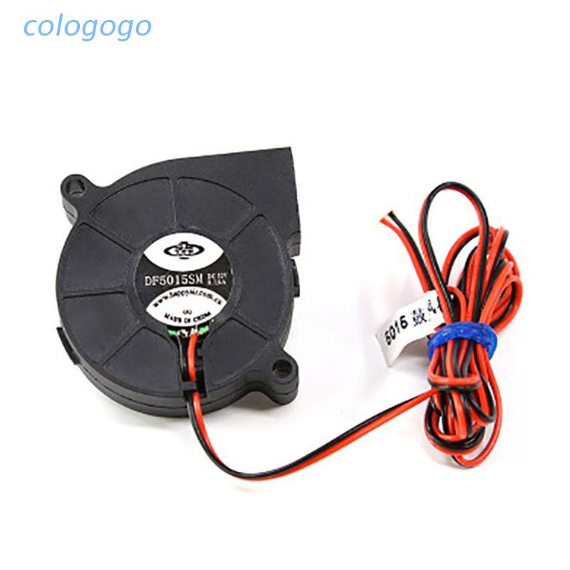 COLO  DC12V超靜音徑向渦輪風機冷卻風扇，用於3D打印機零件配件