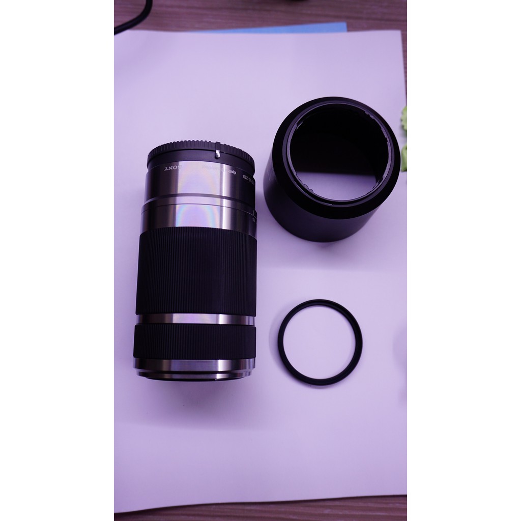 SONY SEL55210 E接環 銀色變焦鏡頭55-210mm (二手)