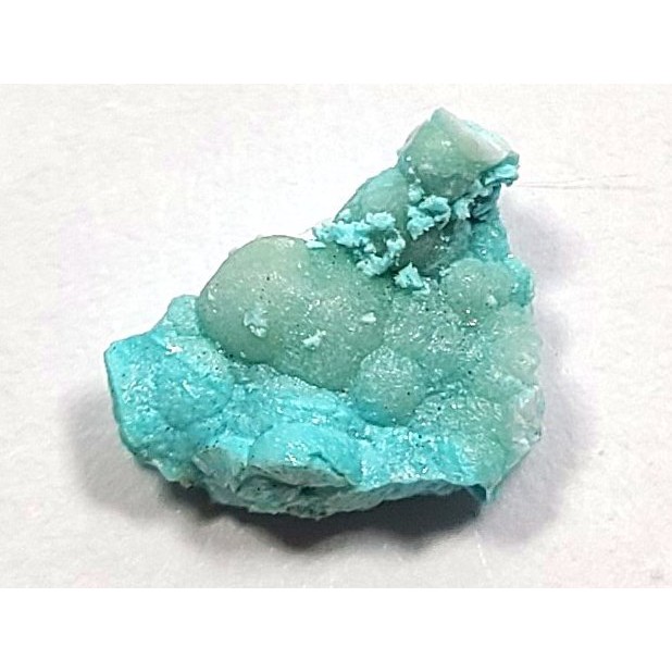 ***原礦屋*** 稀少礦物！A級貴州天藍色三水鋁石原礦小標本0.2g！(礦石、寶石、冥想、靈修)