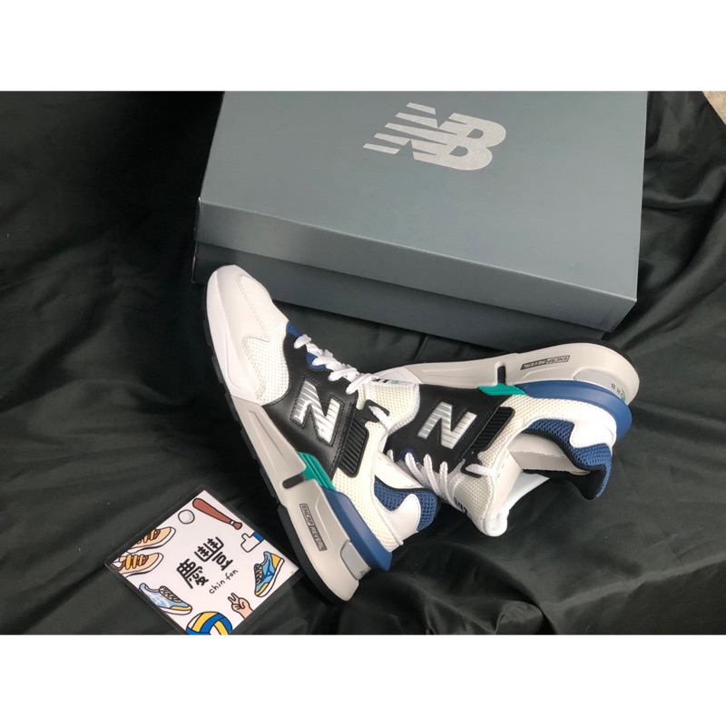 大罐體育👟new balance 997s MS997JCD 白 黑 藍 男 女 情侶 慢跑鞋 復古 休閒 襪套