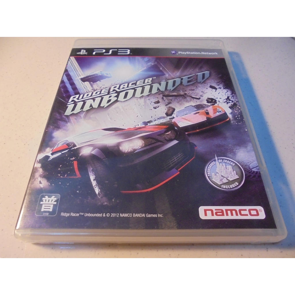 PS3 實感賽車-無限 Ridge Racer Unbounded 英文版 直購價700元 桃園《蝦米小鋪》