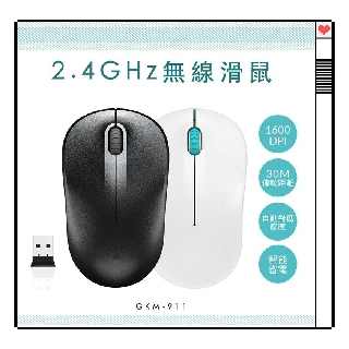 KINYO 耐嘉 GKM-911 2.4GHz無線滑鼠 雷射滑鼠 2.4G無線滑鼠 無線雷射滑鼠 省電滑鼠 智慧休眠 電