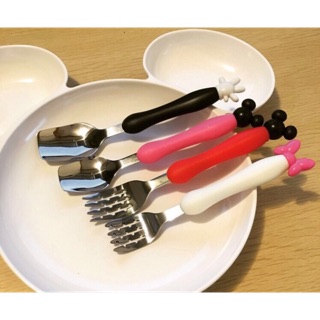 IG熱銷爆紅 米奇米妮不鏽鋼餐具湯匙🥄叉子 餐具湯匙組合