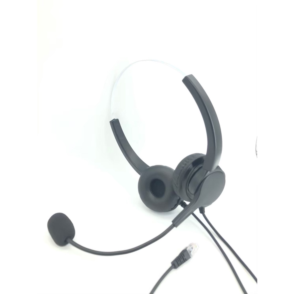 DKP91BW 安立達 專用 雙耳耳機麥克風 水晶頭 客服人員耳麥 電話耳機